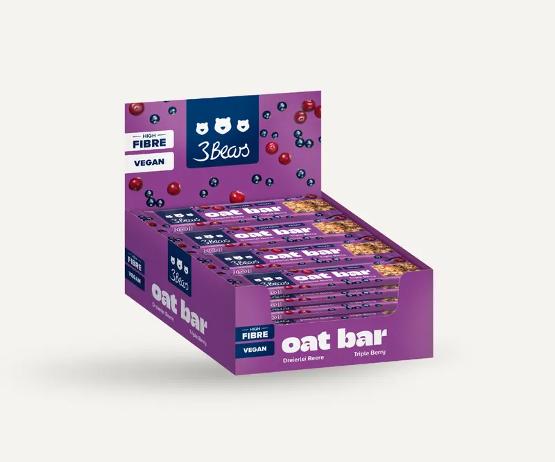 Oat Bar – Triple Berry