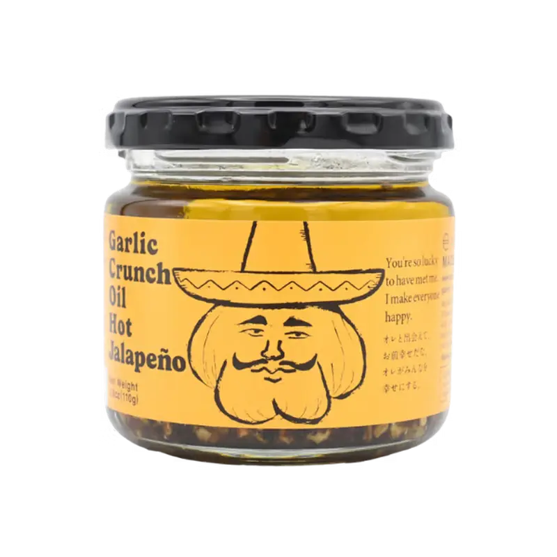 Odawaraya Knuspriges Knoblauch Öl Jalapeño 110g