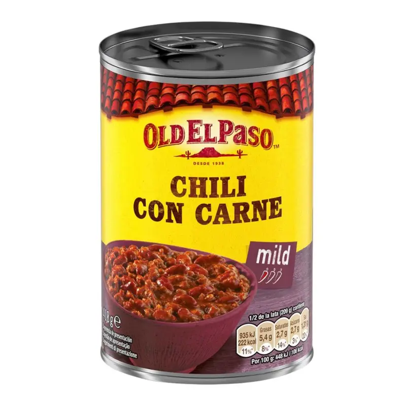 Old El Paso Chili Con Carne, Chili con Carne vom Rind 418g