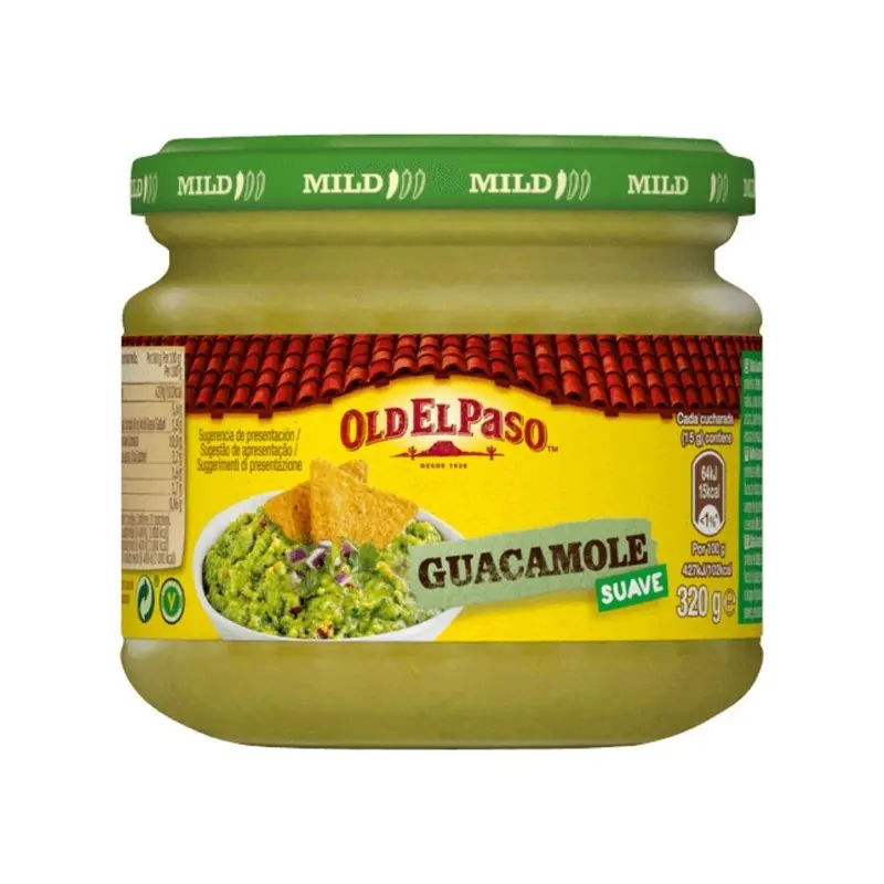 Old El Paso Guacamole, Guacamole-Salsa auf Avocado-Basis 320g