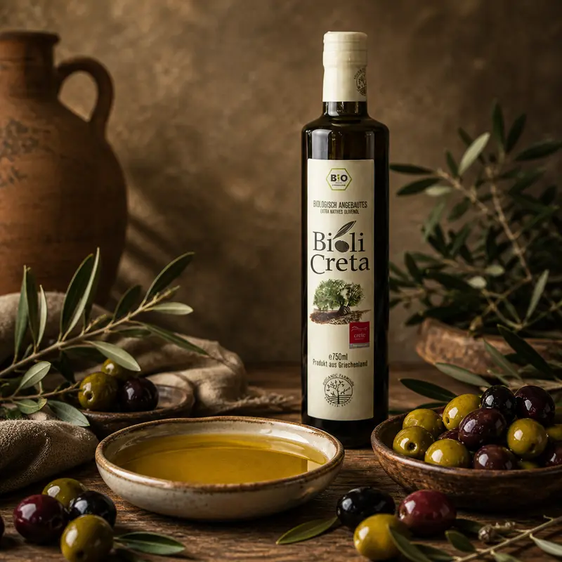 Olivenöl aus Kreta, bio