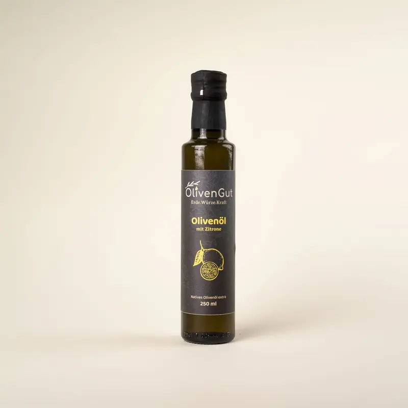Olivenöl mit Zitrone
