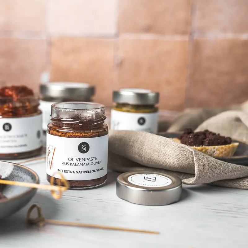 Olivenpaste aus Kalamata-Oliven