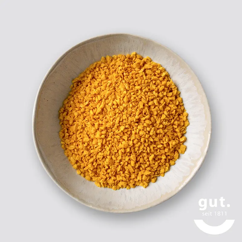 Orangencrunchy gefriergetrocknet