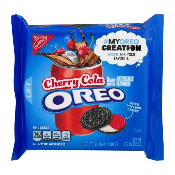 Oreo Cherry Cola, Kirschkekse mit 303g