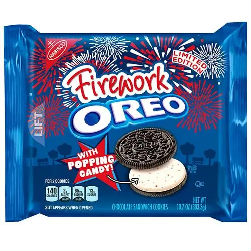 Oreo Firework, Vanille- und Schokoladenkekse mit 303,3g