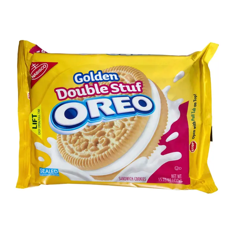 Oreo Golden Double Stuf, Doppelte Vanillekekse 432g