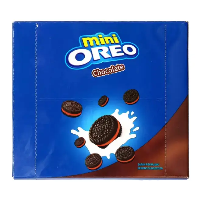 OREO Mini-Schokoladen-Sandwich-Kekse – Schokolade (10 Packs) 200g
