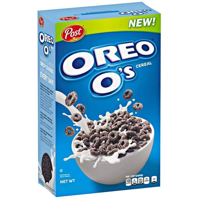 Oreo O's Mega Stuf Cereal, Schokoladenmüsli mit marshmallow 467g