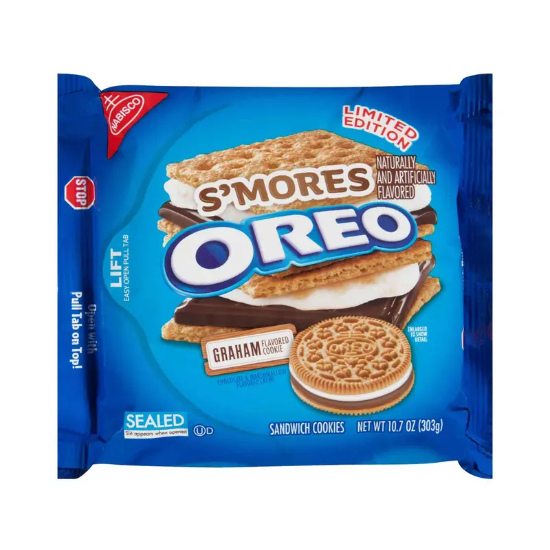 Oreo S'Mores, Schokoladenkekse und marshmallow mit 303g