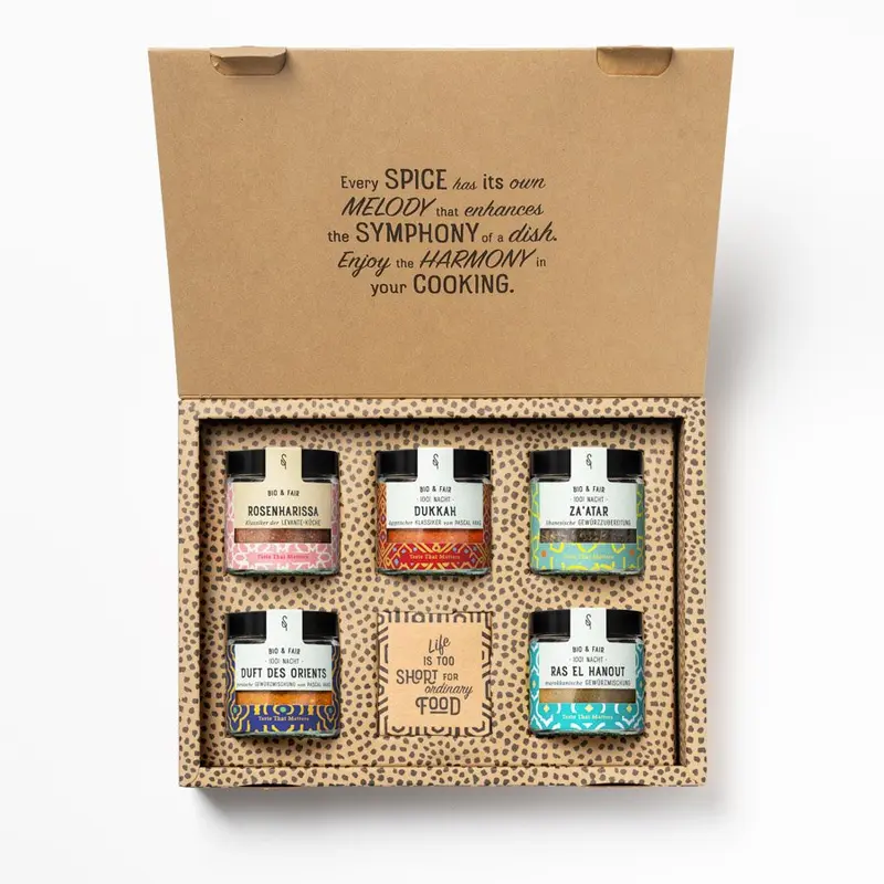 Orient Gewürze 5er Geschenkbox