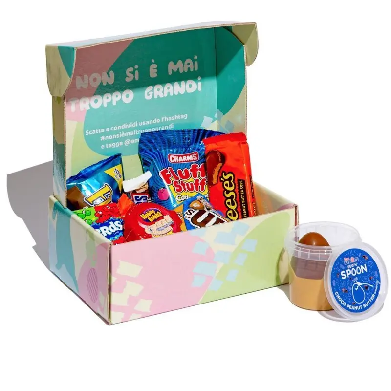Ostern Box mit New Heroes Egg'n'Spoon, Überraschungs-Osterbox mit mindestens 13 Produkten