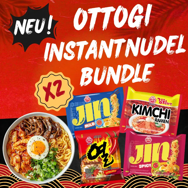 Ottogi Instantnudel Bundle – Korean Ramen Klassiker im Doppelpack