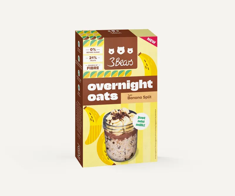 Overnight Oats – Banana Split
