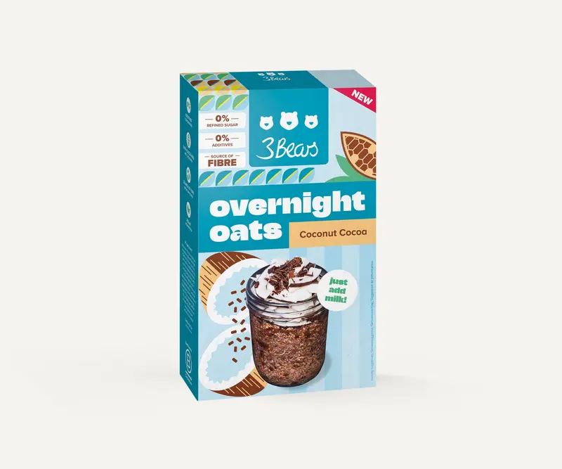 Overnight Oats – Coconut Cocoa