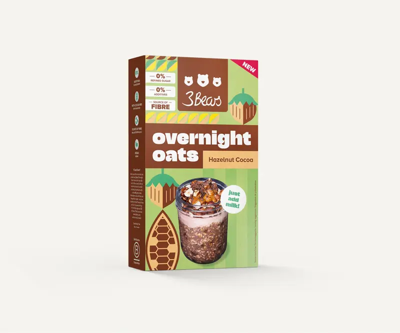 Overnight Oats – Haselnuss Kakao
