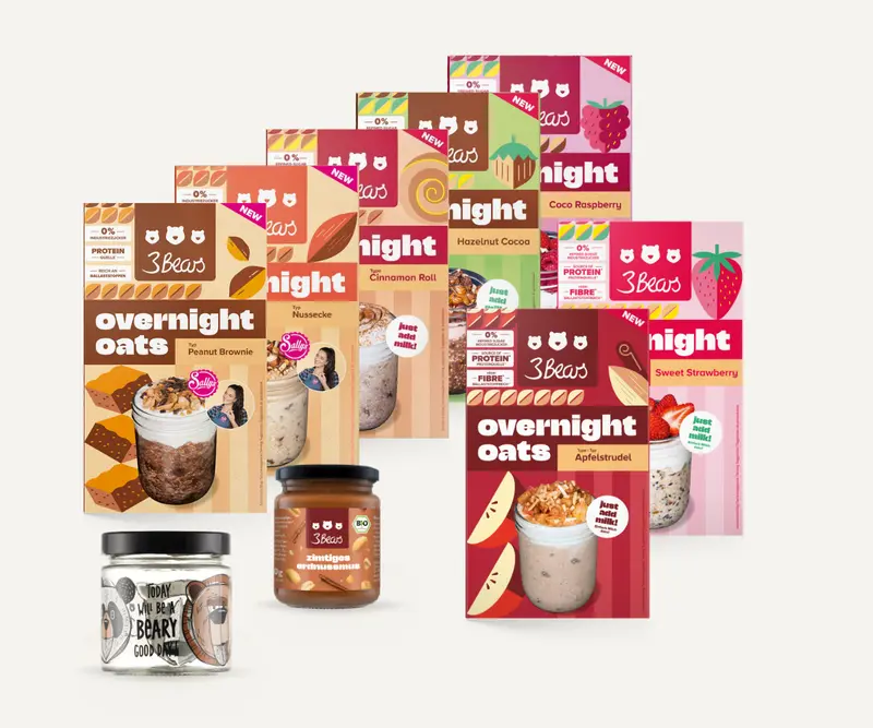 Overnight Oats Meal Prep-Set – Cozy Edition