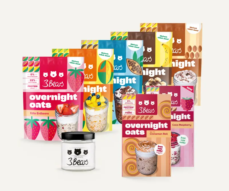 Overnight Oats Meal Prep-Set – Klein