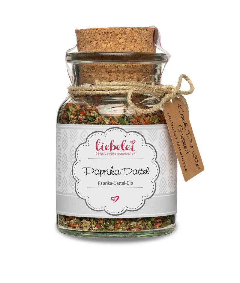 Paprika Dattel Dip Gewürz