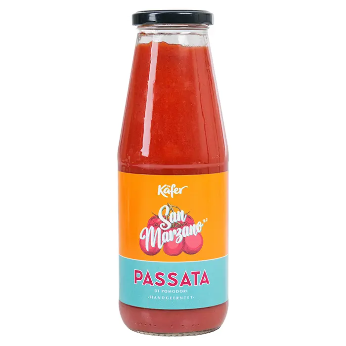 Passierte San Marzano Tomaten