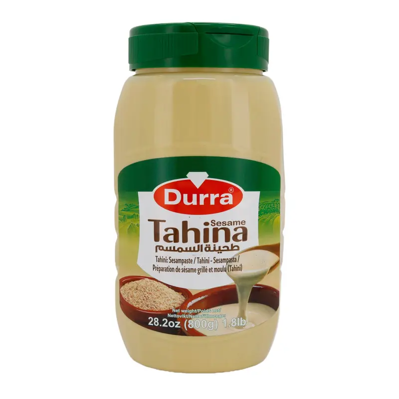 Paste Durra | Tahina | Reine Sesampaste aus 100% gerösteten Sesamsamen | 800 g