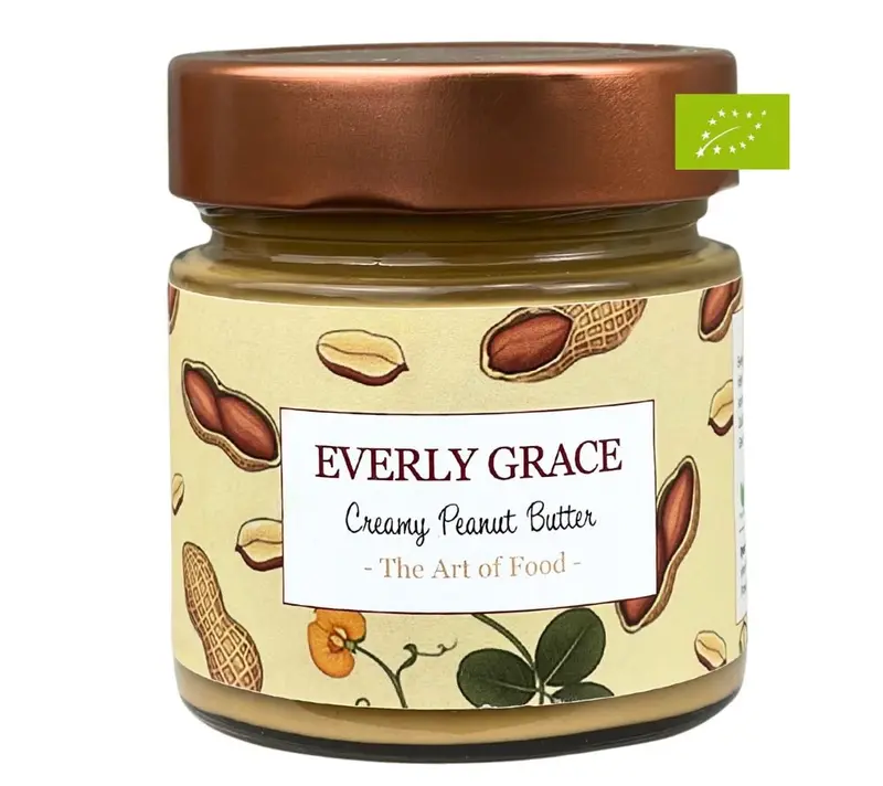 Peanut Butter Creamy von Everly Grace - Cremige Erdnussbutter ohne Palmöl