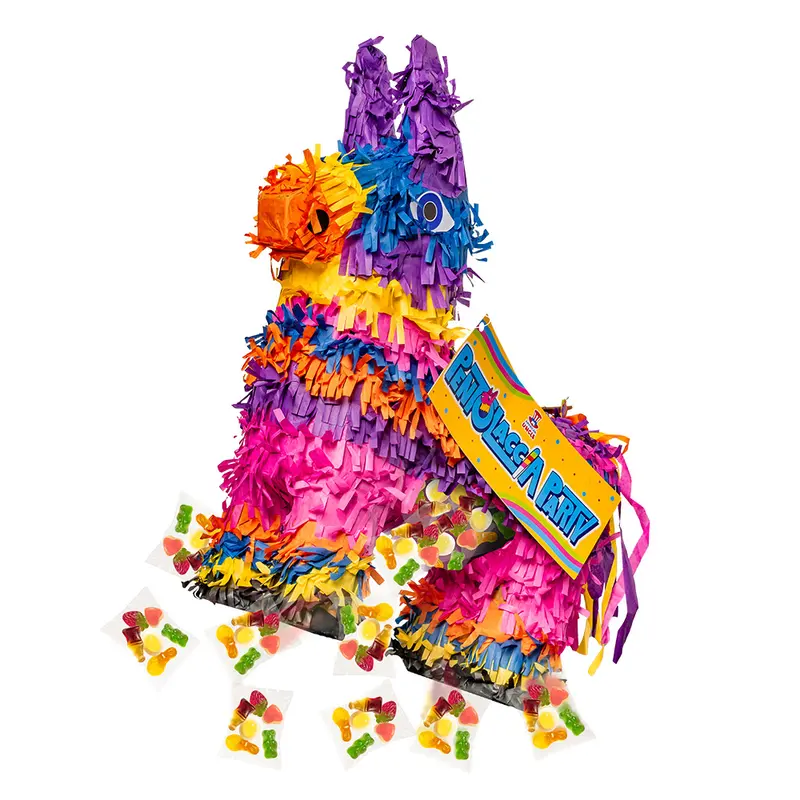 Pentolaccia-Party, Piñata + Mix aus 300 g Gummibonbons