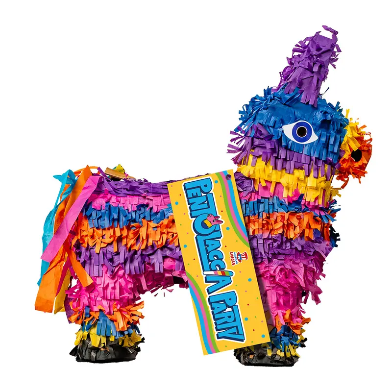 Pentolaccia Party (Süßigkeiten nicht enthalten), Piñata in Form eines Esels zum Befüllen