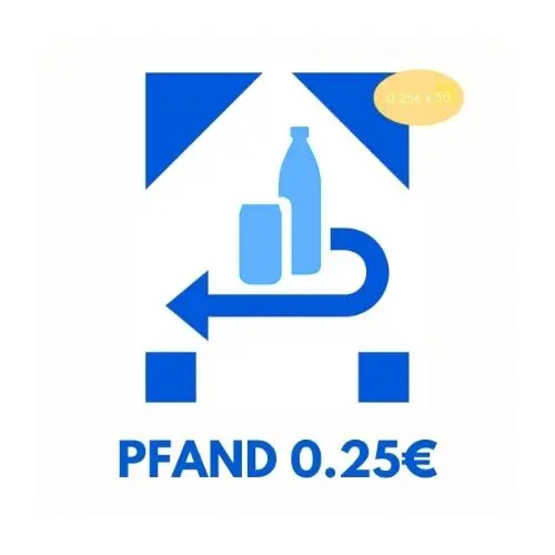 Pfand 0.25€ x 50