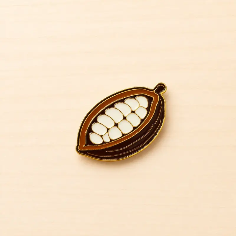 Pin Collectible Chocoversum Kakaofrucht