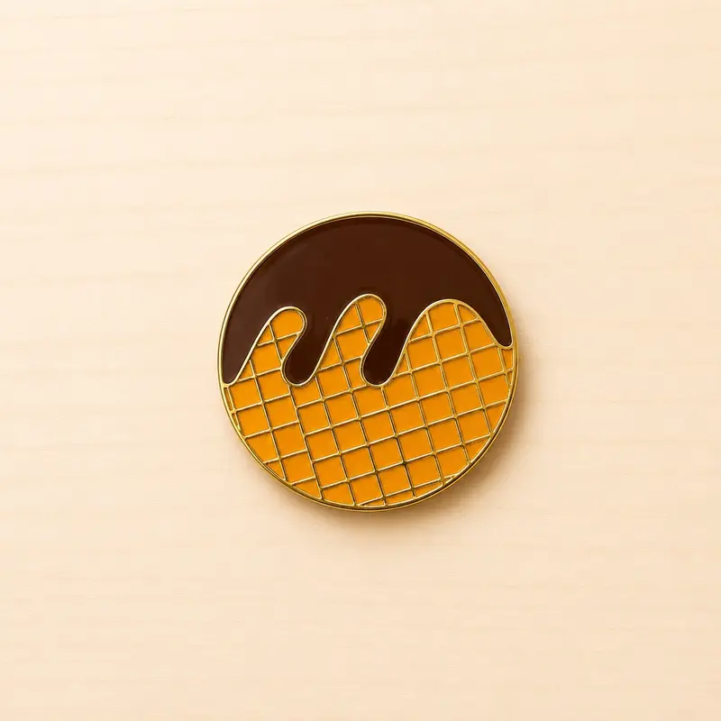Pin Collectible Chocoversum Waffel