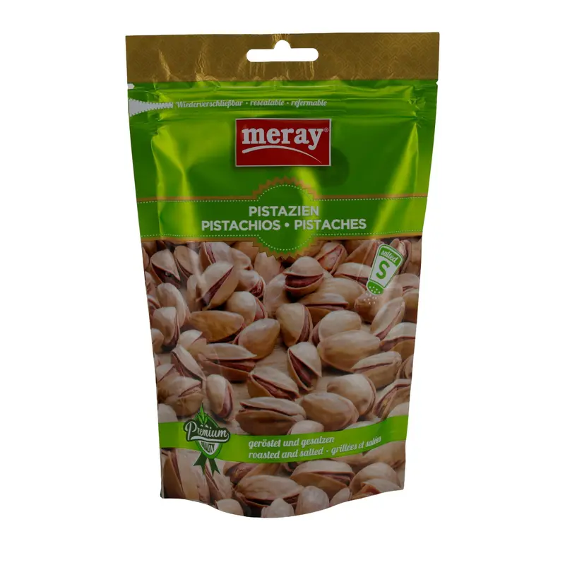 Pistazien Meray | geröstet & gesalzen | Premiumqualität | 150 g Beutel