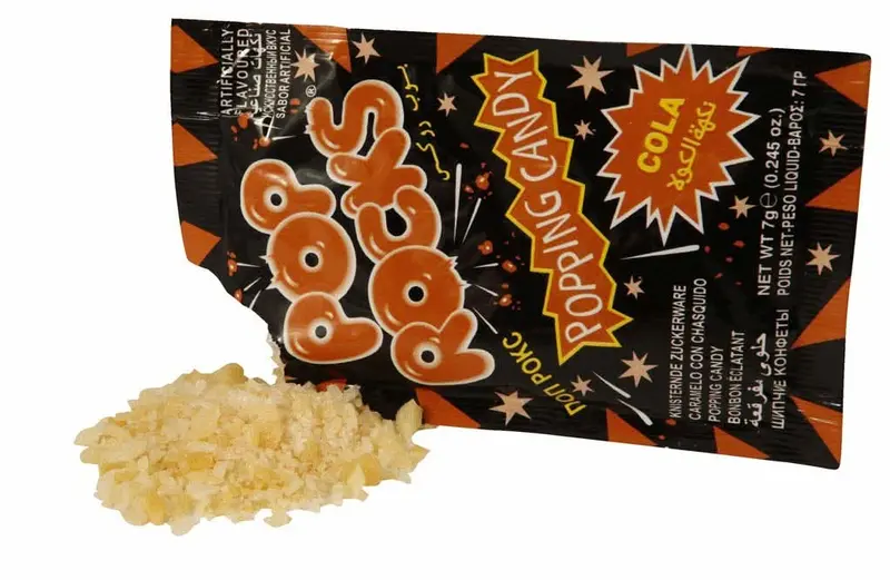 Pop Rocks Cola knisternde Zuckerware 50 Stück