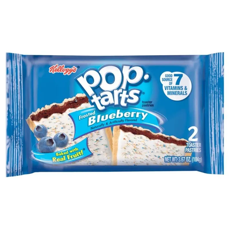 Pop Tarts Blueberry, Blaubeerkekse mit 104g