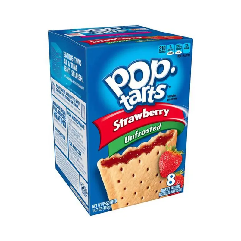 Pop Tarts Erdbeere Ungefroren, Erdbeerkekse mit 416g