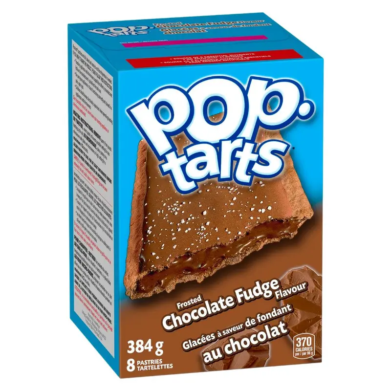 Pop Tarts Frosted Chocolate Fudge, Schokoladenkekse mit Zartbitterschokolade 384g