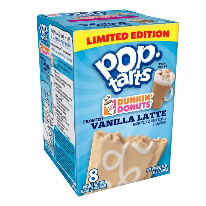 Pop Tarts Vanilla Latte, Vanillekekse 400g