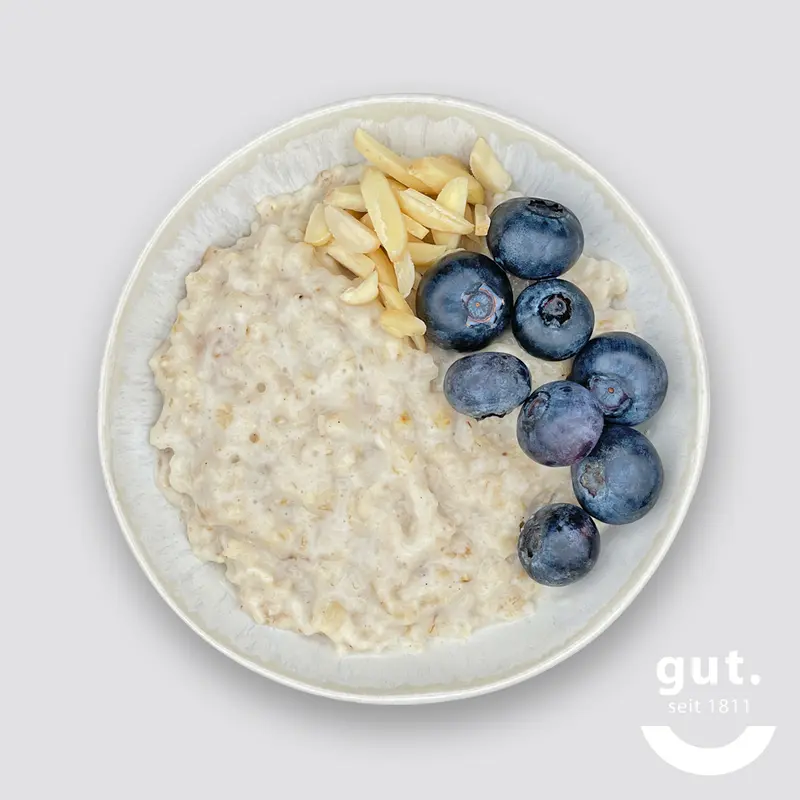 Porridge Blaubeer Mandel Vanille