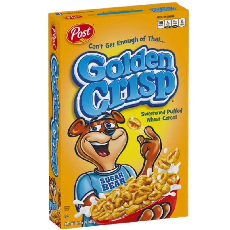 Post Golden Crisp, Müsli mit Honig und Karamell, 418g