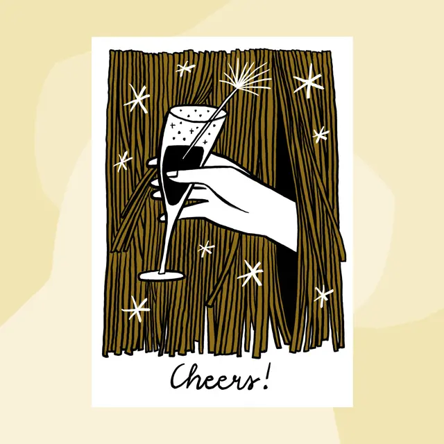 Postkarte Cheers