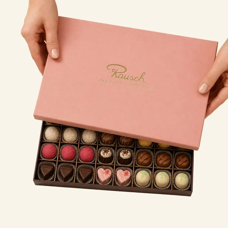 PREMIUM-SCHATULLE ROSA | 40 St.