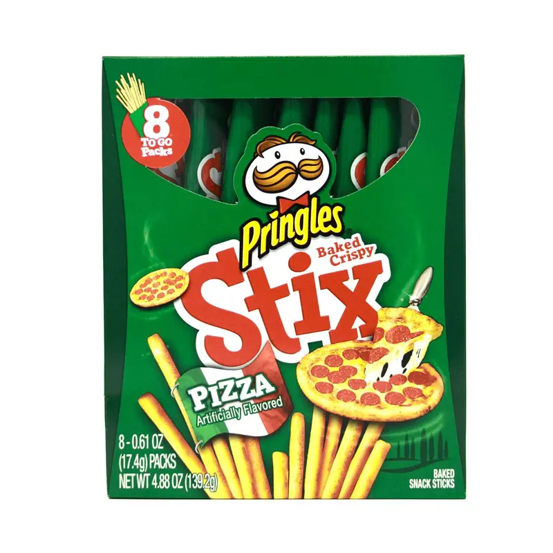 Pringles Baked Crispy Stix Pizza, Grissini im pizza Maxi-Format