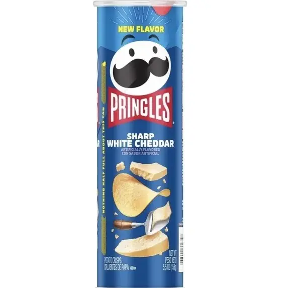 Pringles - Chips "Sharp White Cheddar" (158 g)