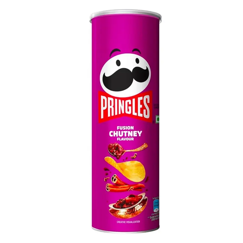Pringles Fusion Chutney, Chips mit Chutney-Geschmack 102g