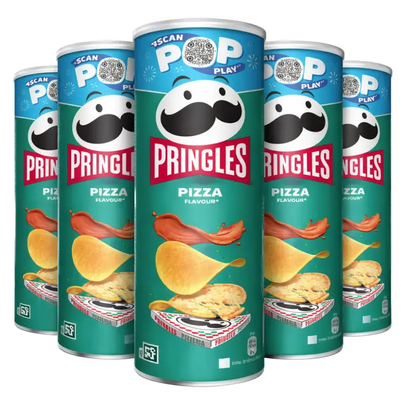 Pringles Pizza Chips 5 x 185g