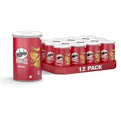 Pringles Pop & Go Original Chips 12 x 70g