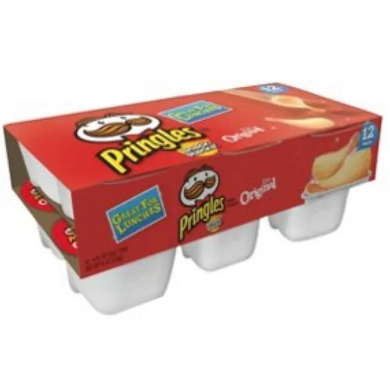 Pringles Snack Stack Original, Packung mit 12 Einzelportionen Chips à 252g