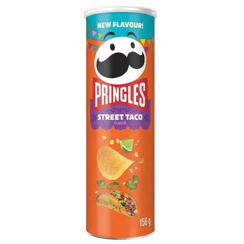 Pringles Street Taco, Taco-Geschmack Chips, 156g