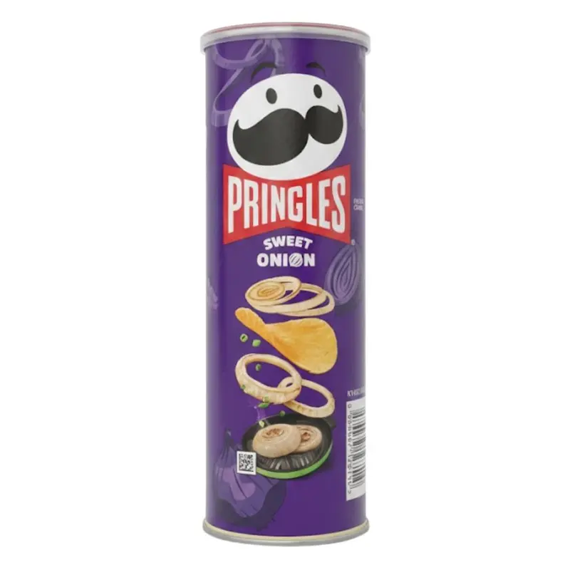 Pringles Sweet Onion, Kartoffelchips mit süßem Zwiebelgeschmack, 100g
