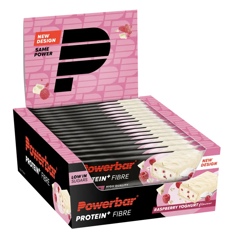 Protein+ Fibre Bar Raspberry Yoghurt (16x35g)